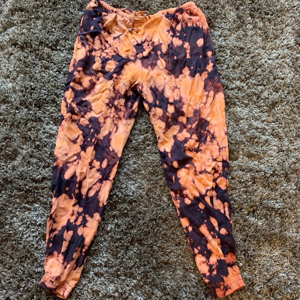 H&M bleach joggers